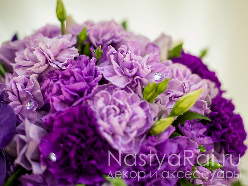 Фото 55 — Букет из гвоздики: классика и элегантность