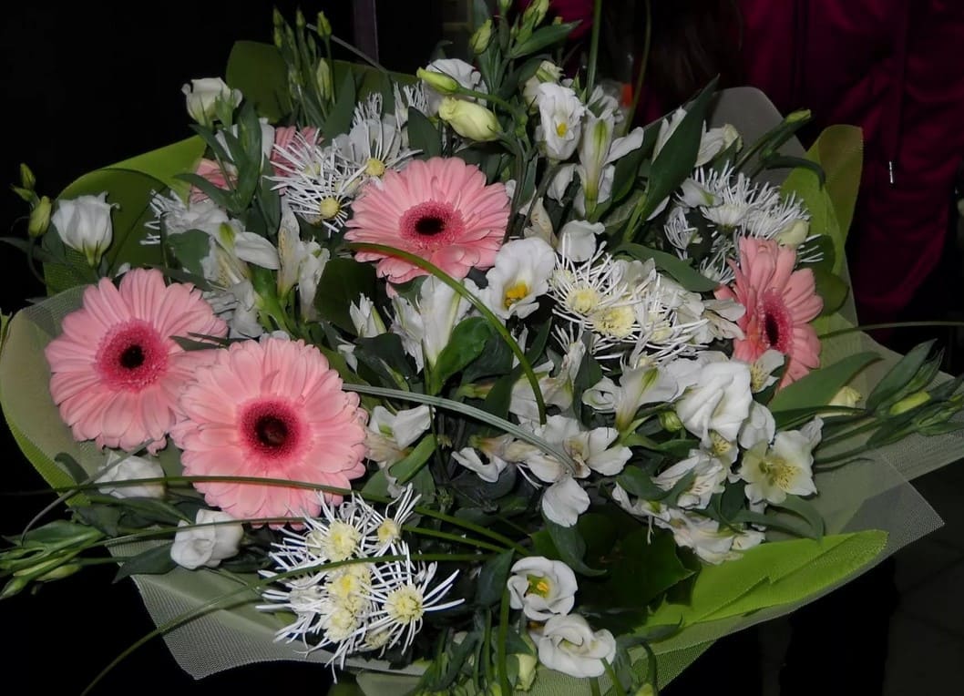 Фото 15 — Прекрасные букеты из пионов